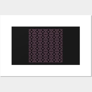 Tile Pattern, Ornate Check Print Posters and Art